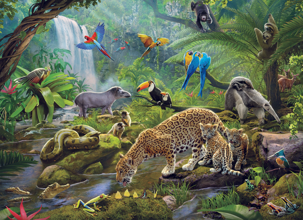 Ravensburger 60 Piece Jigsaw Puzzle - Rainforest Animals