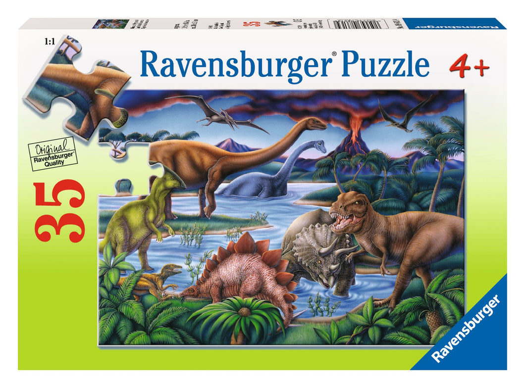 Ravensburger 35 Piece Jigsaw Puzzle - Dinosaur Playground