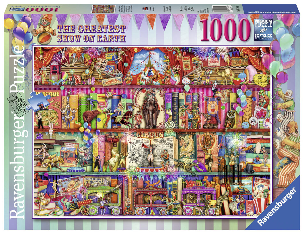 Ravensburger 1000 Piece Jigsaw Puzzle - The Greatest Show On Earth