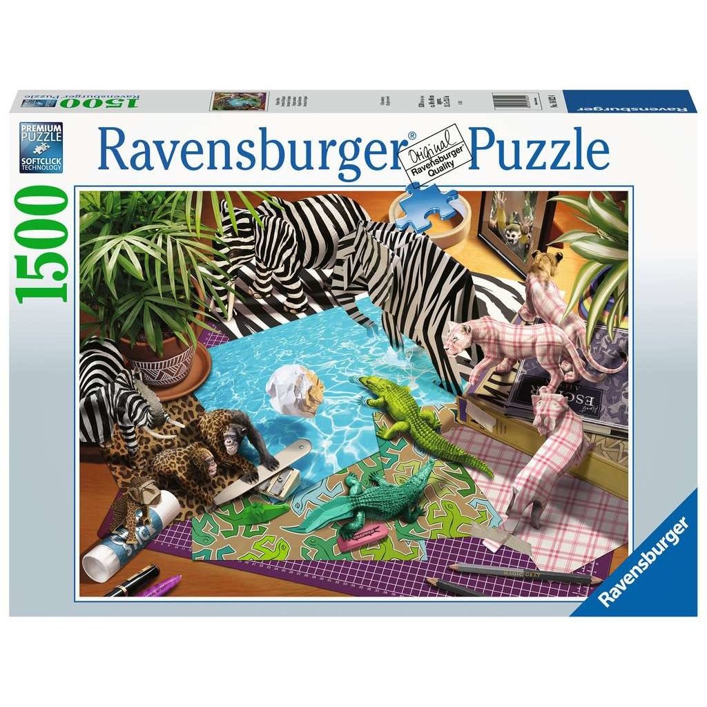 Ravensburger 1500 Piece Jigsaw Puzzle - Origami Adventure