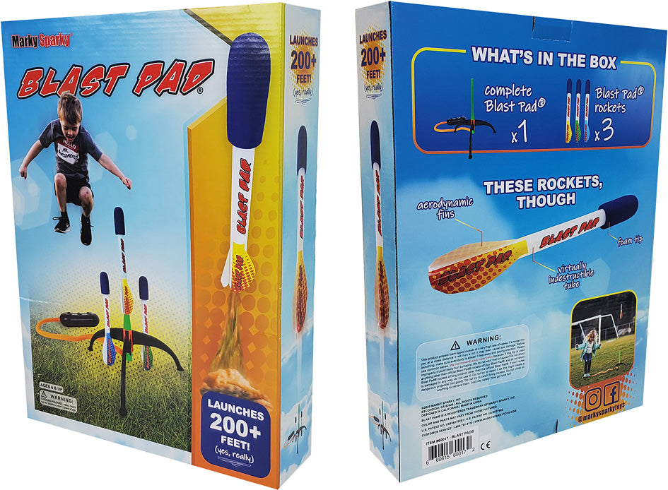 Marky Sparky Blast Pad Rocket Launcher